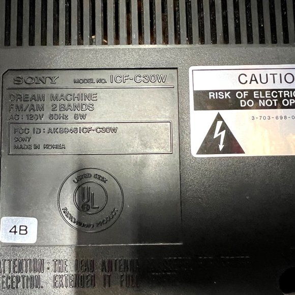 ✅🗣🚨🔴SALE🔴📢SONY Digital DREAM MACHINE AM/FM Alarm CLOCK RADIO🚨📢🤑BUY NOW🤑 - Picture 14 of 16